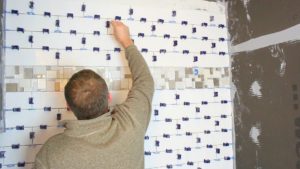 Tiling the Main Wall