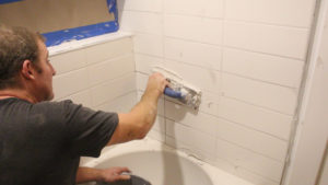 How to Grout Shower Walls