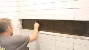 How to Grout Shower Niche