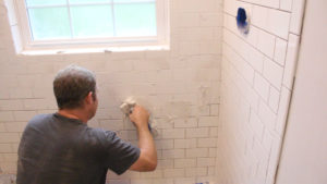 Grout Shower Walls with Permacolor Select