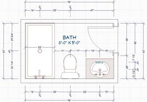 Layout 2 for Curbed Shower