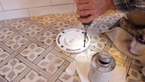 Toilet Flange Installation Over Tile